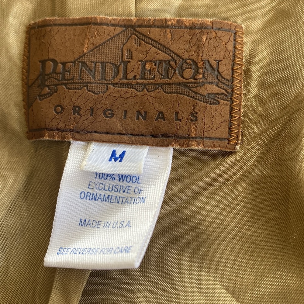 Pendleton Houndstooth Wool Jacket - image 5